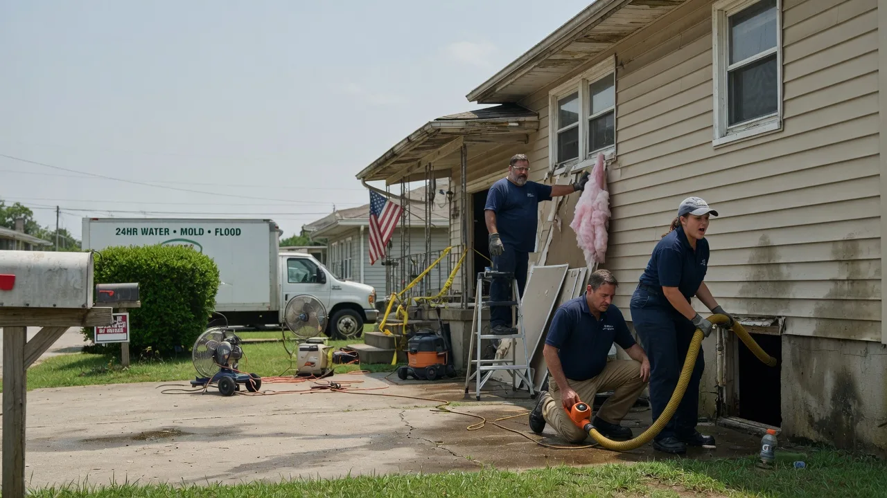 Water Damage Repair in Bastrop, TX near me